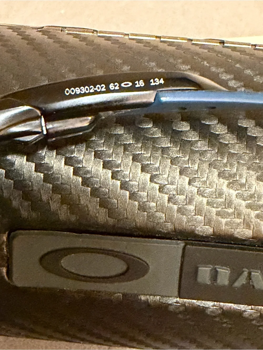 Oakley Carbon Shift Sunglasses with Orange Iridium Mirror Lenses -Black & Blue